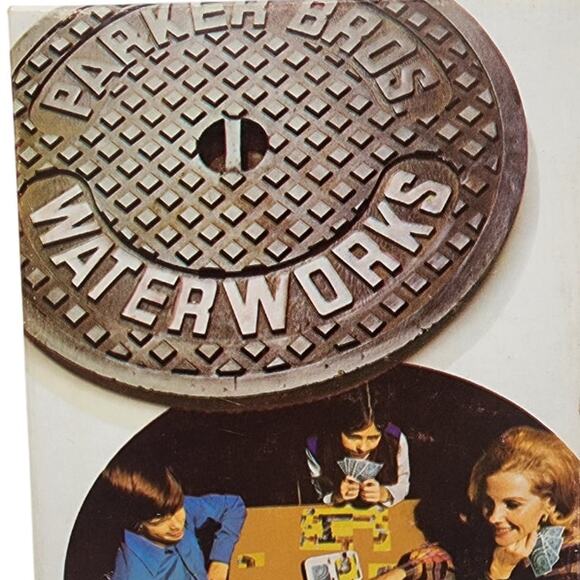 Vintage 1972 Parker Bothers Waterworks Leaking Pipe Card Game, No. 770, Complete - Picture 2 of 7